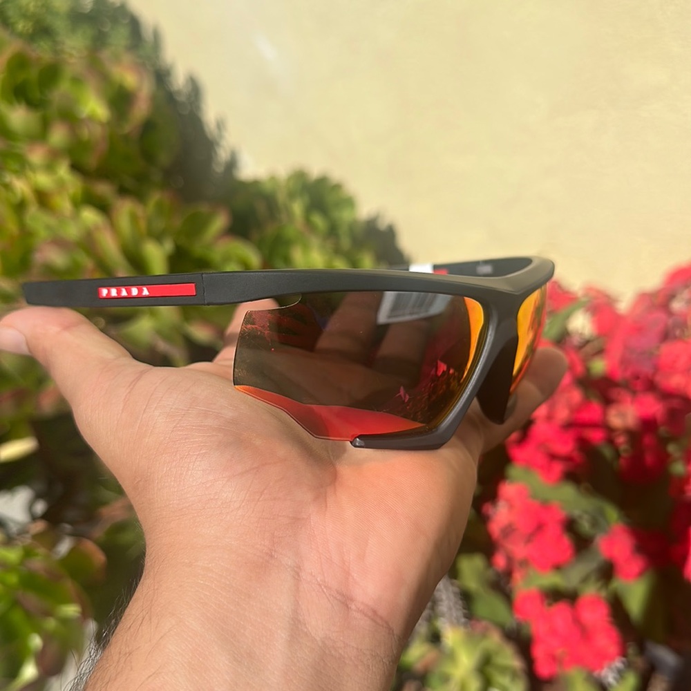 Prada Eyewear Linea Rossa Impavid Sunglasses